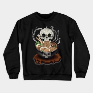 Ramen Bowl For Halloween Crewneck Sweatshirt